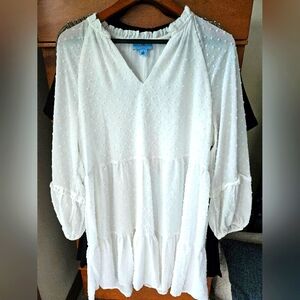 Cece white summer dress